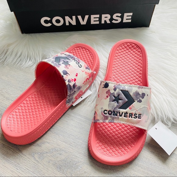 NWT Converse All Star Slide Slip Floral Women’s - Picture 5 of 8